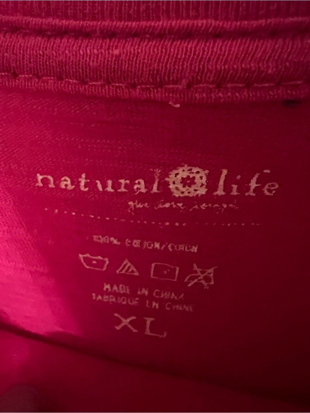 Natural Life fuchsia Sunshine shirt - Picture 3 of 7